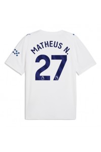 Manchester City Matheus Nunes #27 Jalkapallovaatteet Kolmaspaita 2026-27 Lyhythihainen